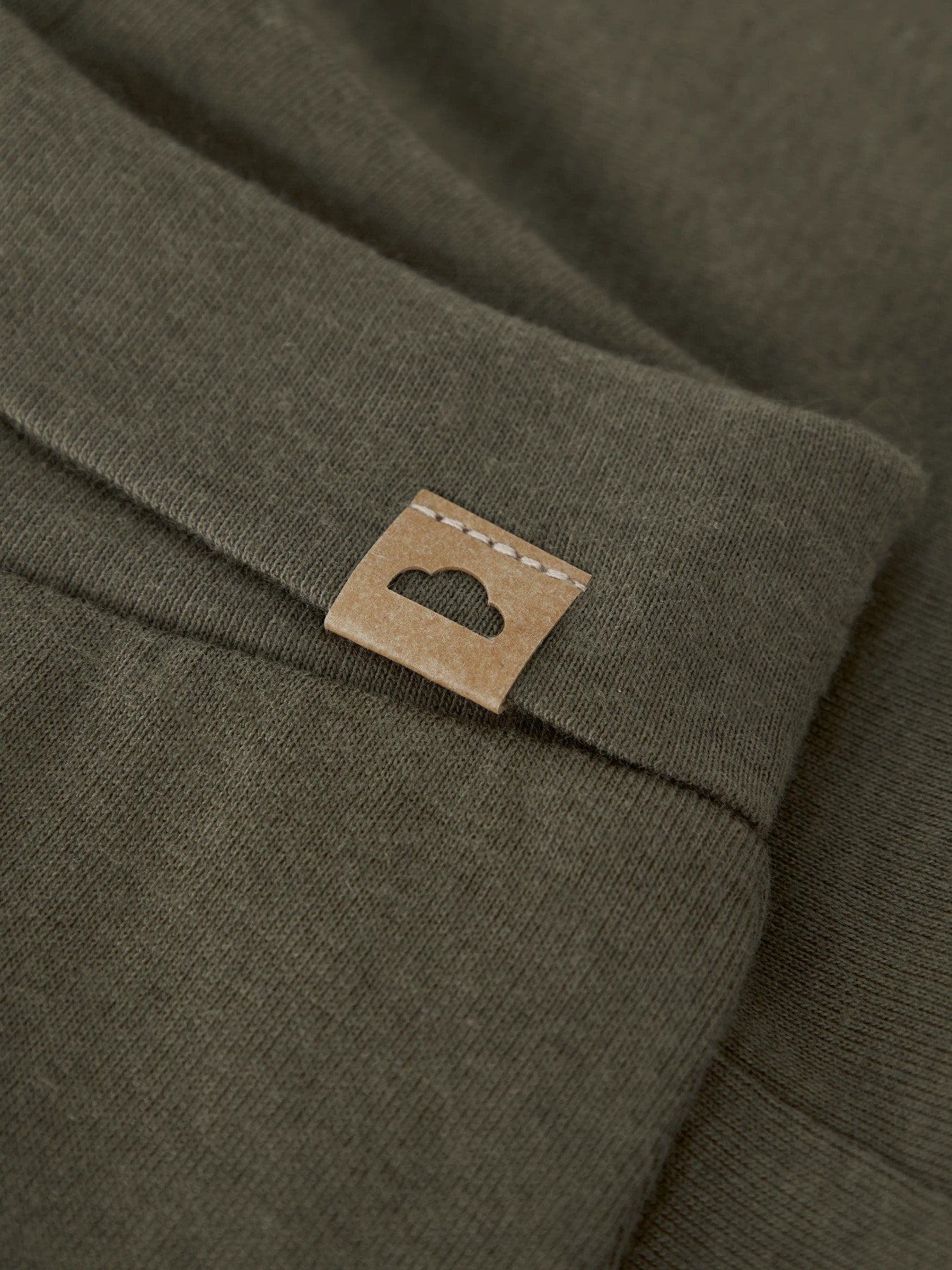 Name It Ohoney ribbad babybyxa för pojke i Olive Night med nedvikbar mudd, 13260258