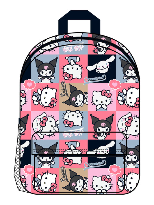 Name It Hello Kitty ryggsäck rosa för barn flicka med justerbara axelremmar och flera praktiska fack