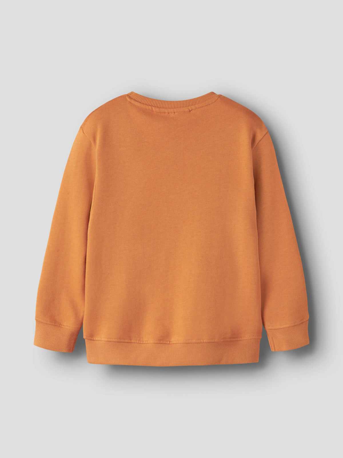 Name It Ollie orange sweatshirt mini pojke med räv och 3D-öron