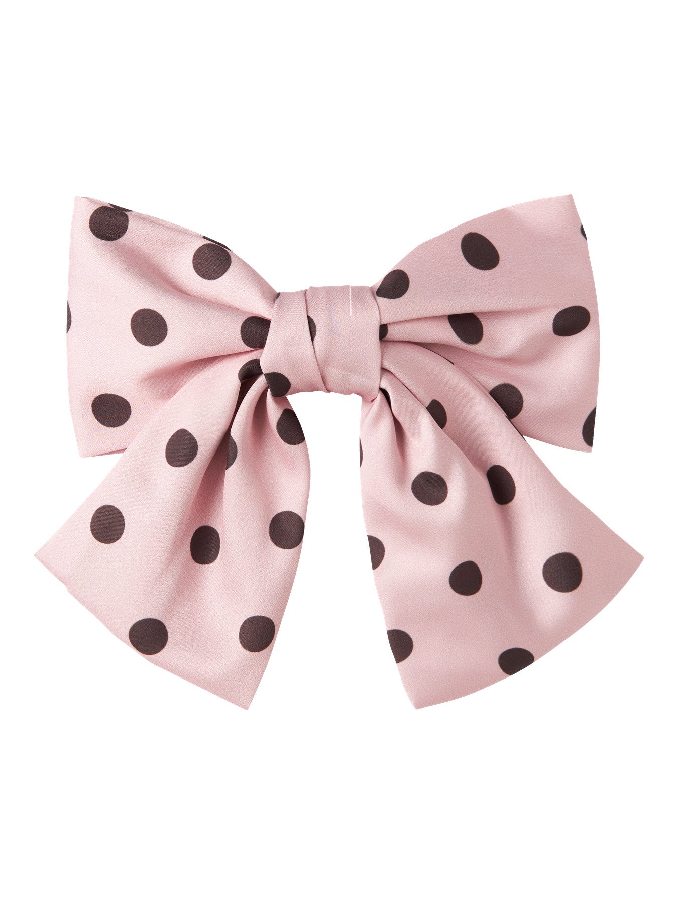 Name It Nolina stor prickig hårrosett rosa med mörka prickar för flicka kids – 13260446
