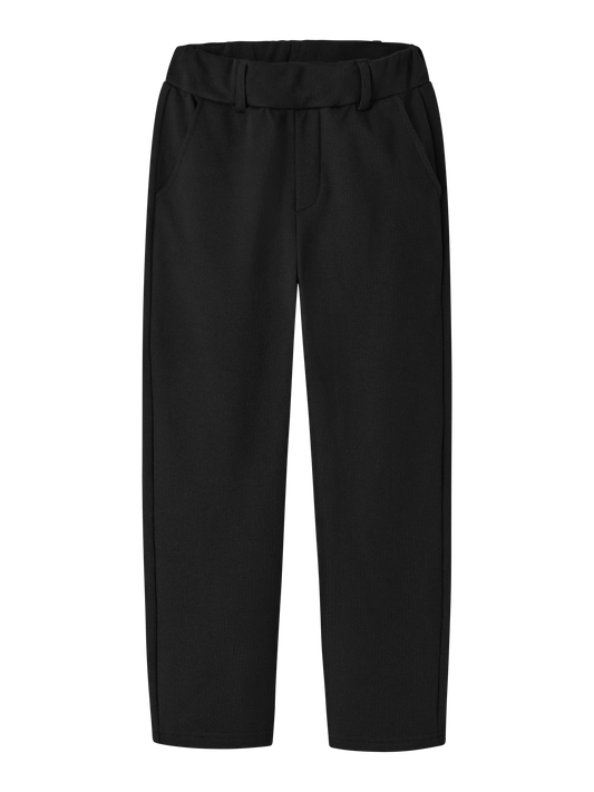 Black Rustav mjukisbyxor för barn pojke från Name it, framifrån
