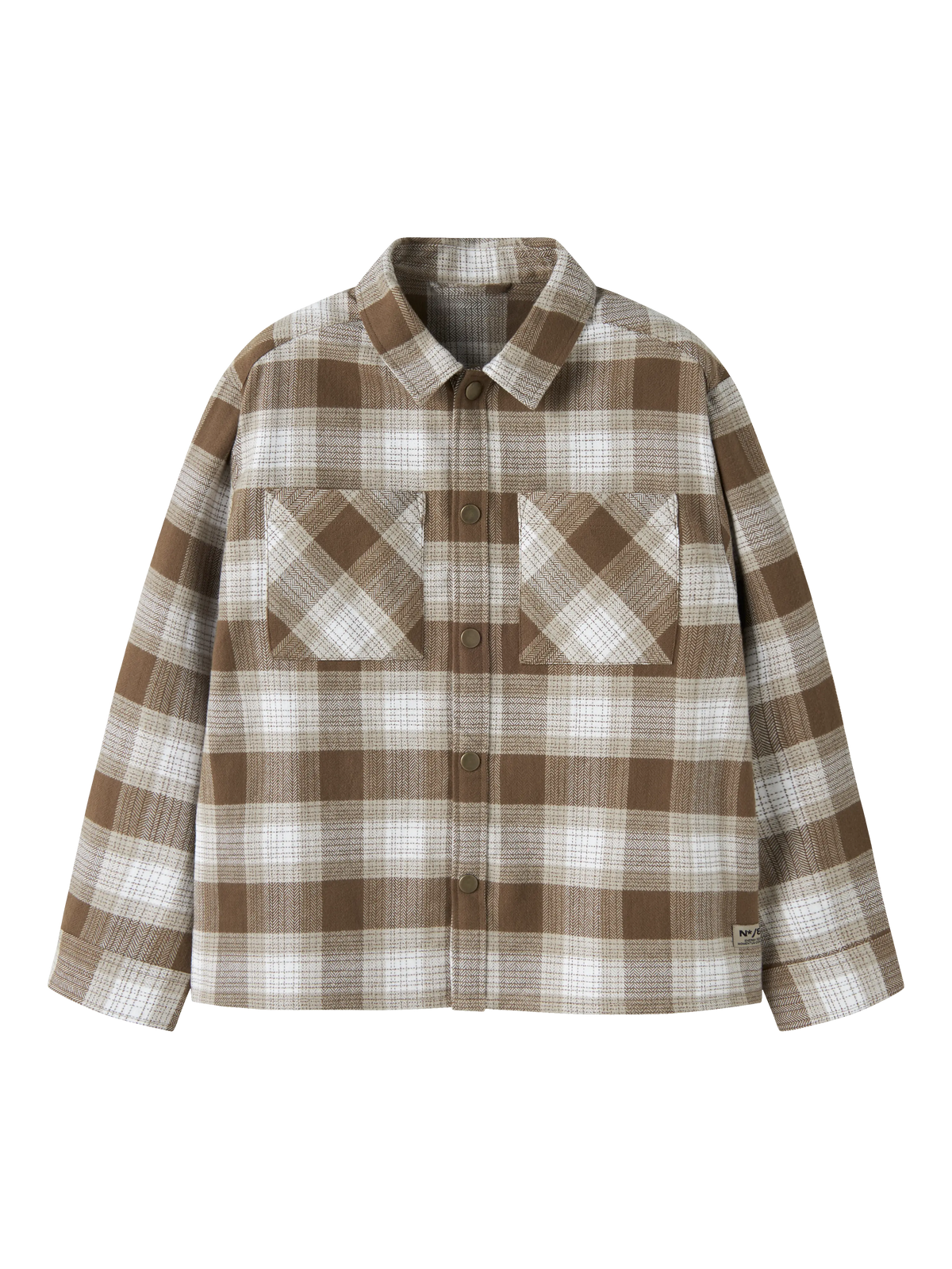 Island Fossil Revin långärmad overshirt för barn pojke från Name it, framifrån