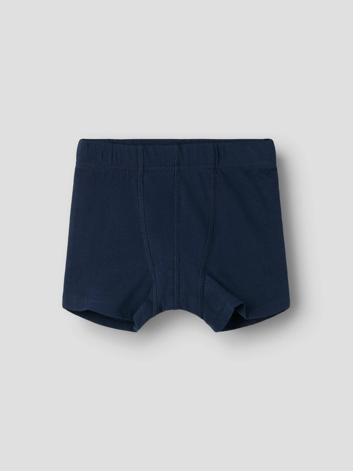 Roviq boxershorts 3-pack pojke i marinblått cremevitt och randigt
