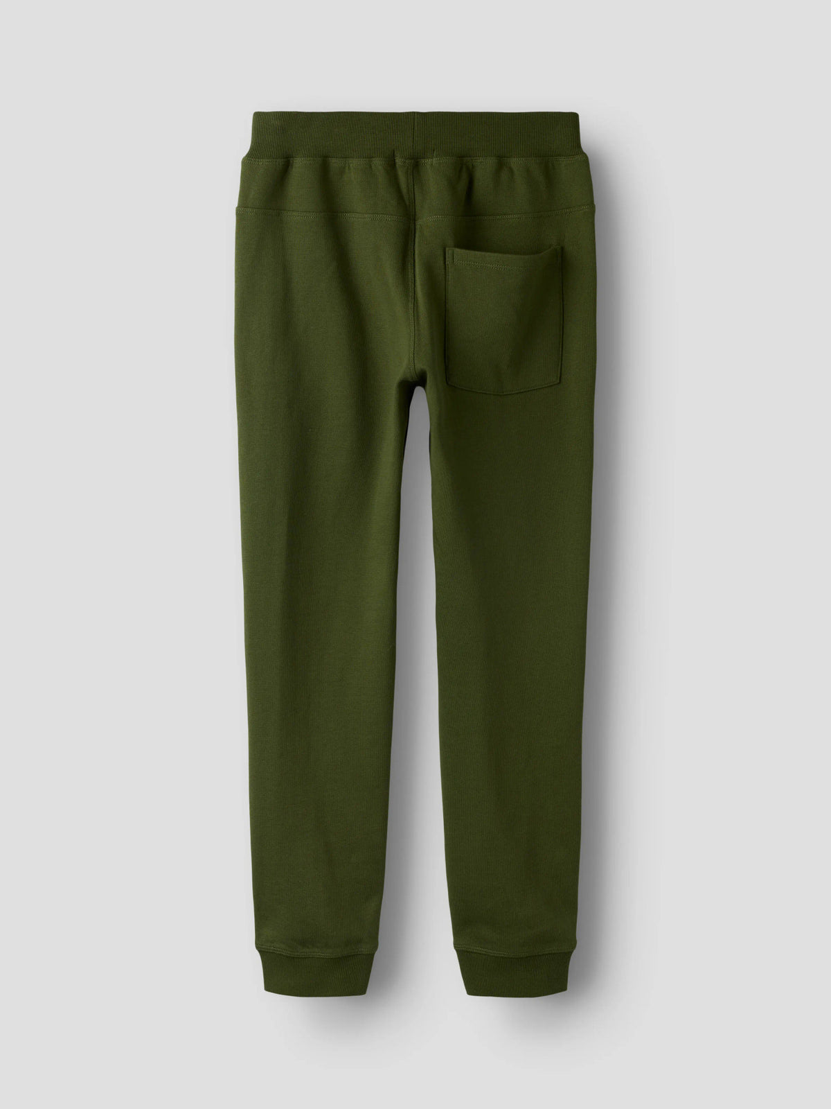 Name It Flo mörkgröna sweatpants Rifle Green med dragsko och fickor med dragkedja för pojke kids