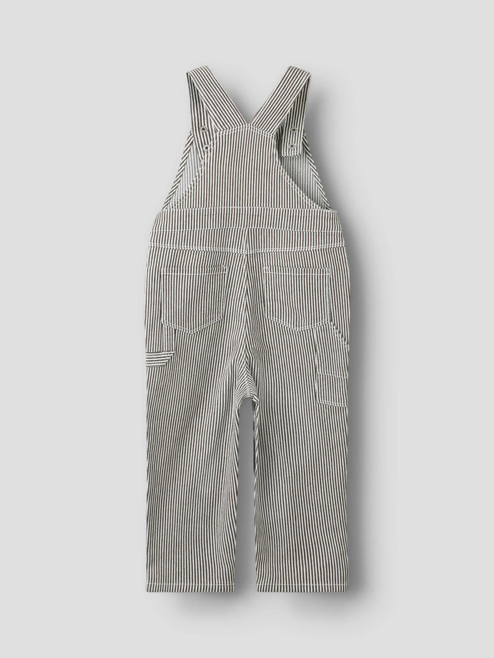 Name It Nola randiga hängselbyxor i White för barn, pojke och flicka, style 13263510.
