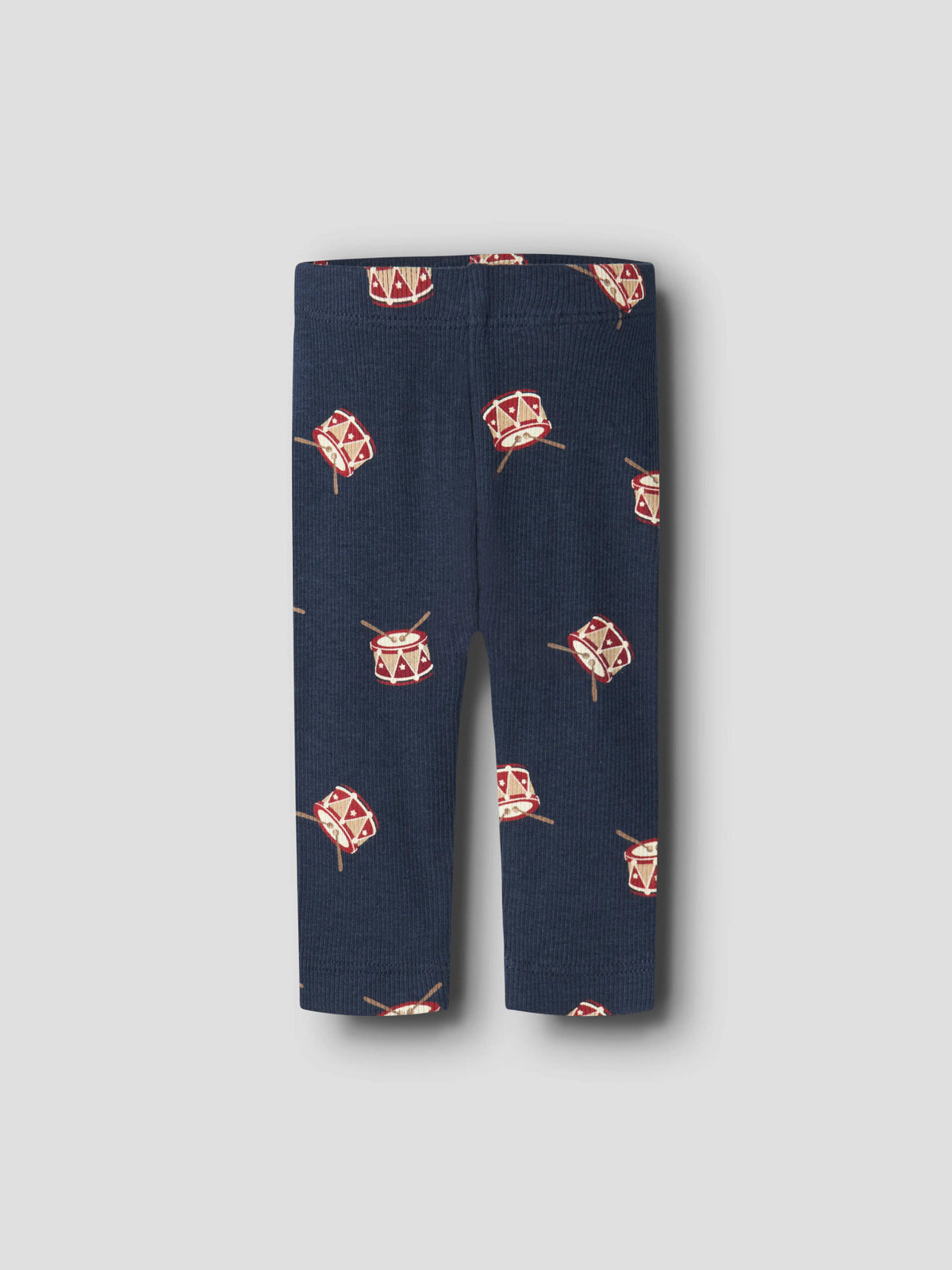 Name It Ristmas marinblå leggings baby pojke med röda jultrummor
