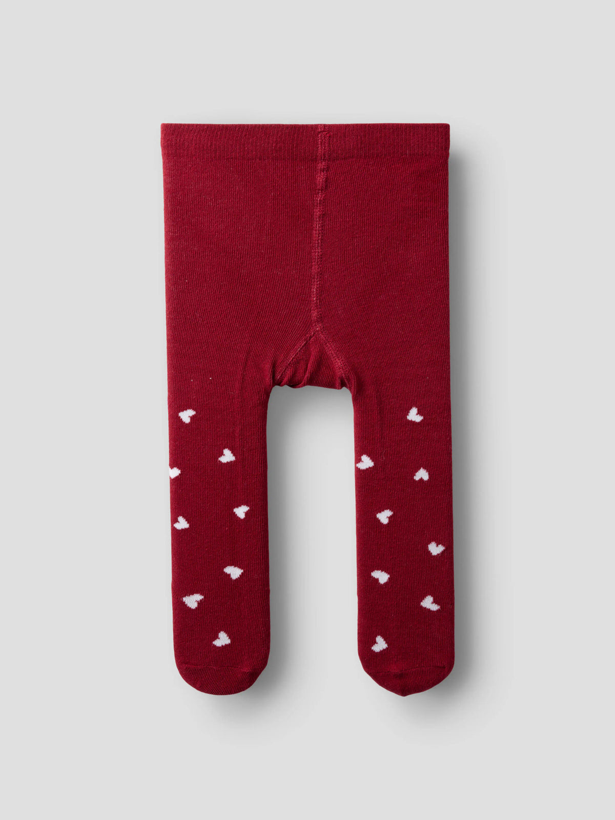 Name It Vichristmas julstrumpbyxor 2-pack babyflicka vita och röda med hjärtan