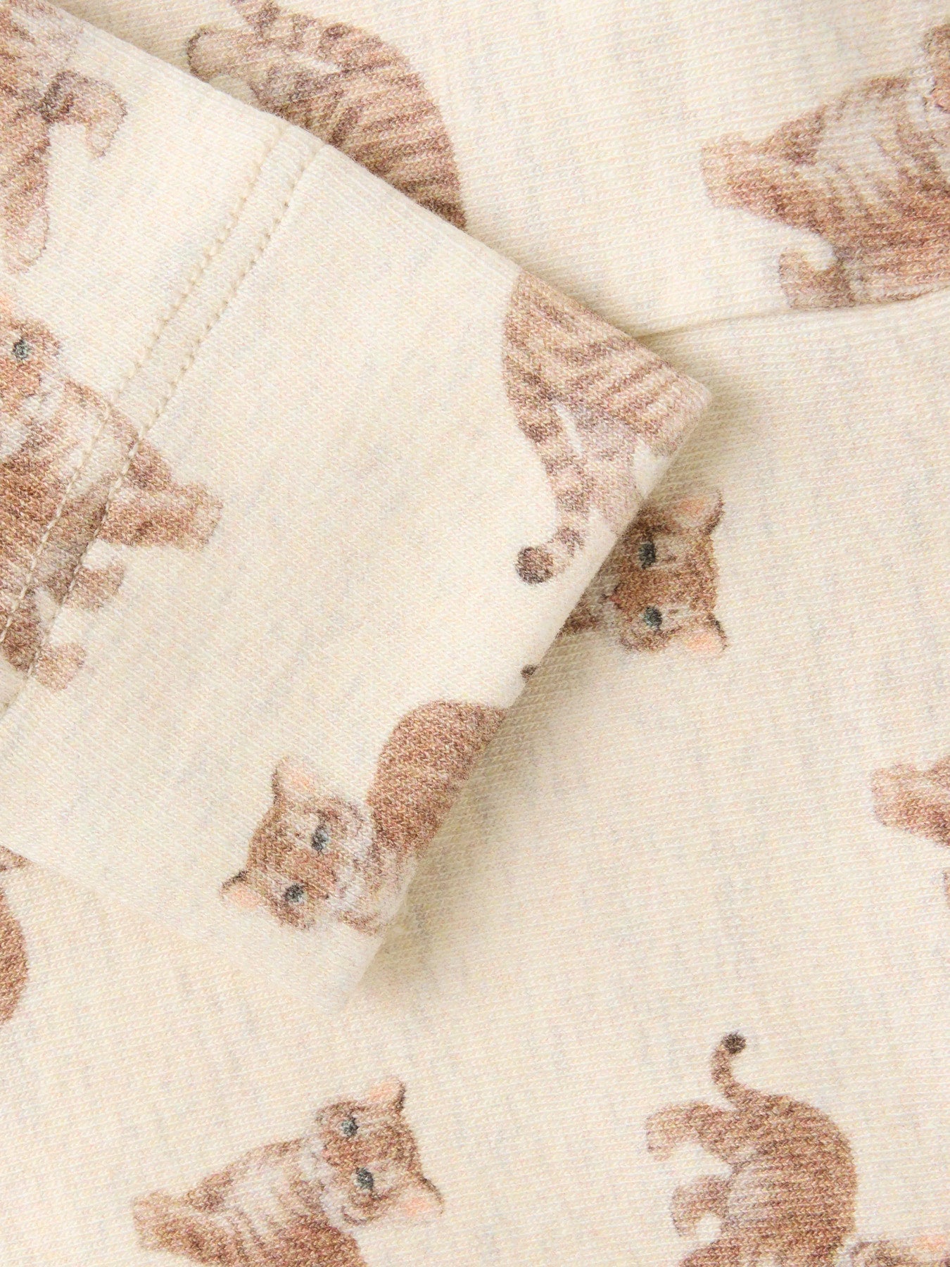 Name It Larsen babyleggings till pojke med tigermönster i färgen Peyote