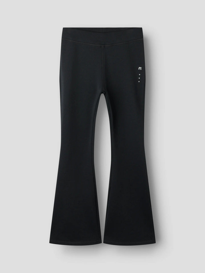 Name It Teagan svart bootcut sportbyxa för flicka kids – 13264778