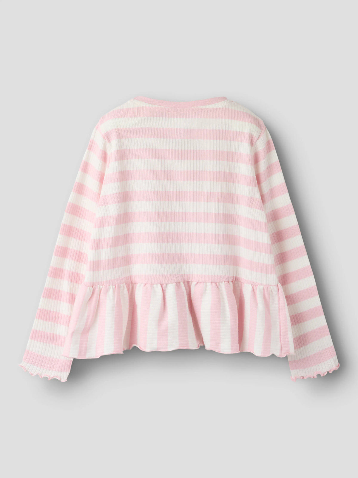 Name It Nilje randig peplumtröja för flicka mini Parfait Pink – 13264924
