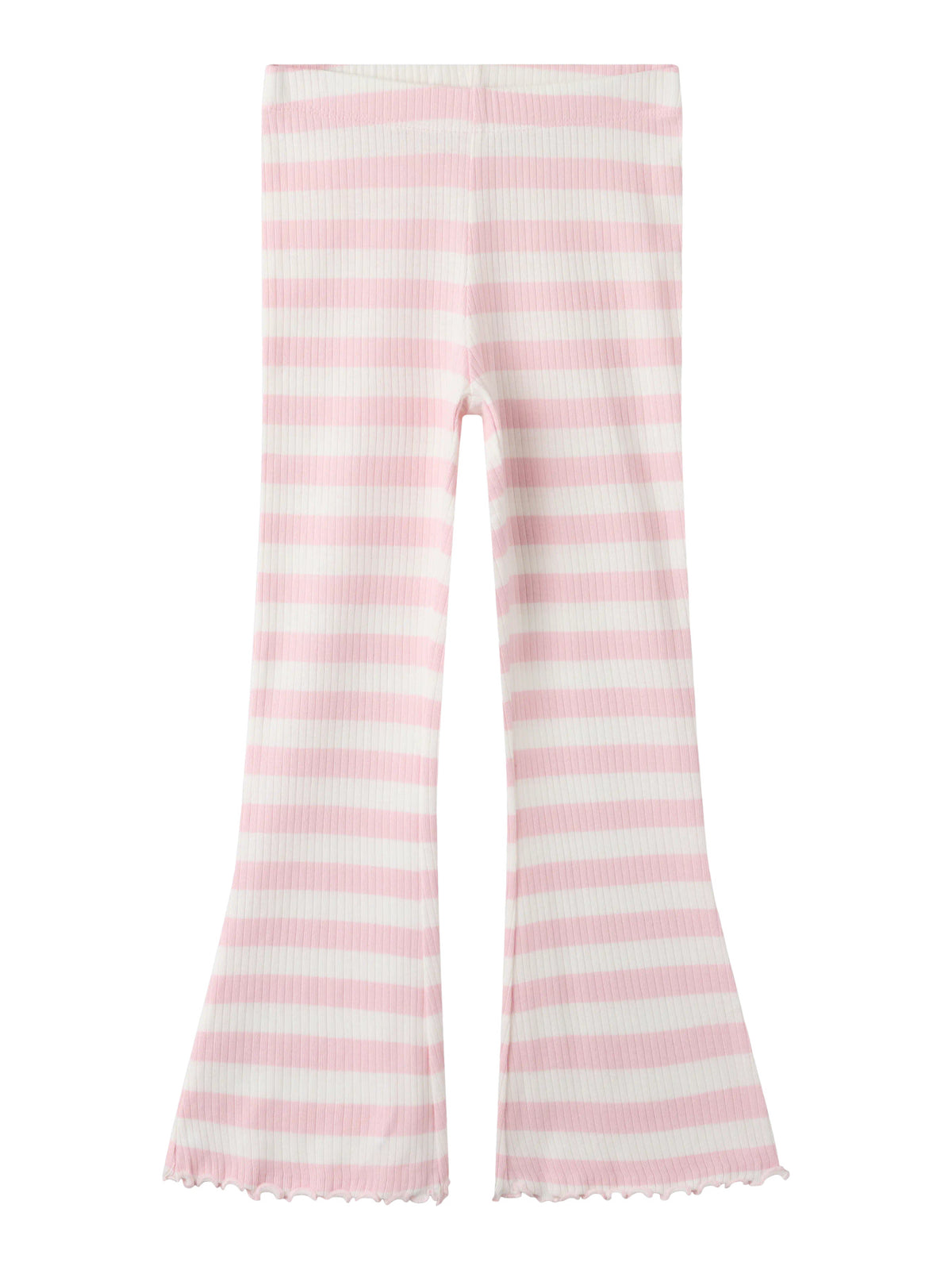 Name It Nilje randiga bootcut leggings för flicka mini Parfait Pink – 13264925