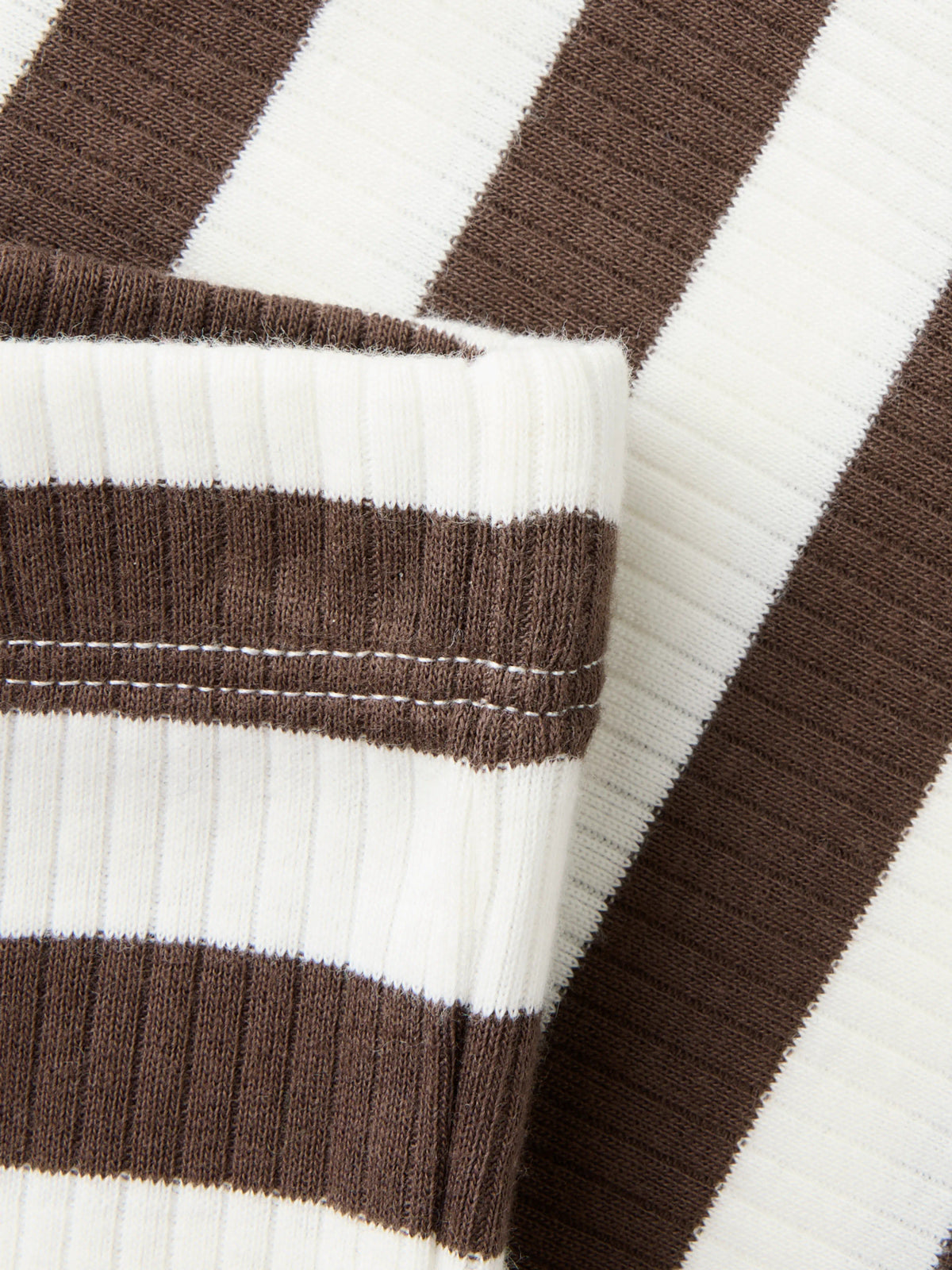 Name It Nilje randiga bootcut leggings för flicka mini Chocolate Brown – 13264925
