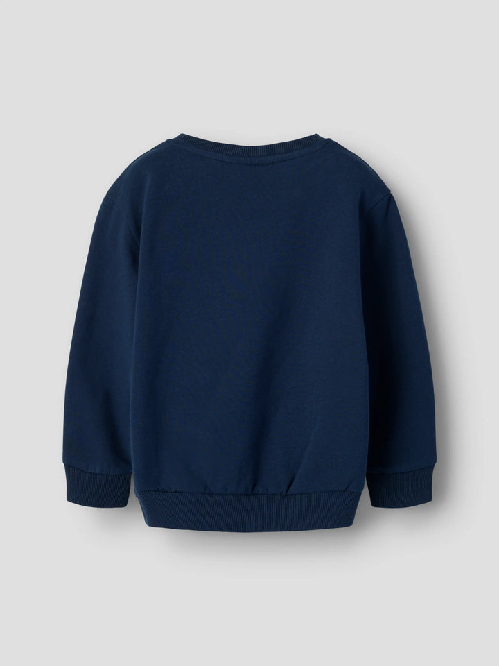 Name It Mumle Bamse sweatshirt för pojke mini Navy Blazer med Bamse Lille Skutt och Skalman – 13265035