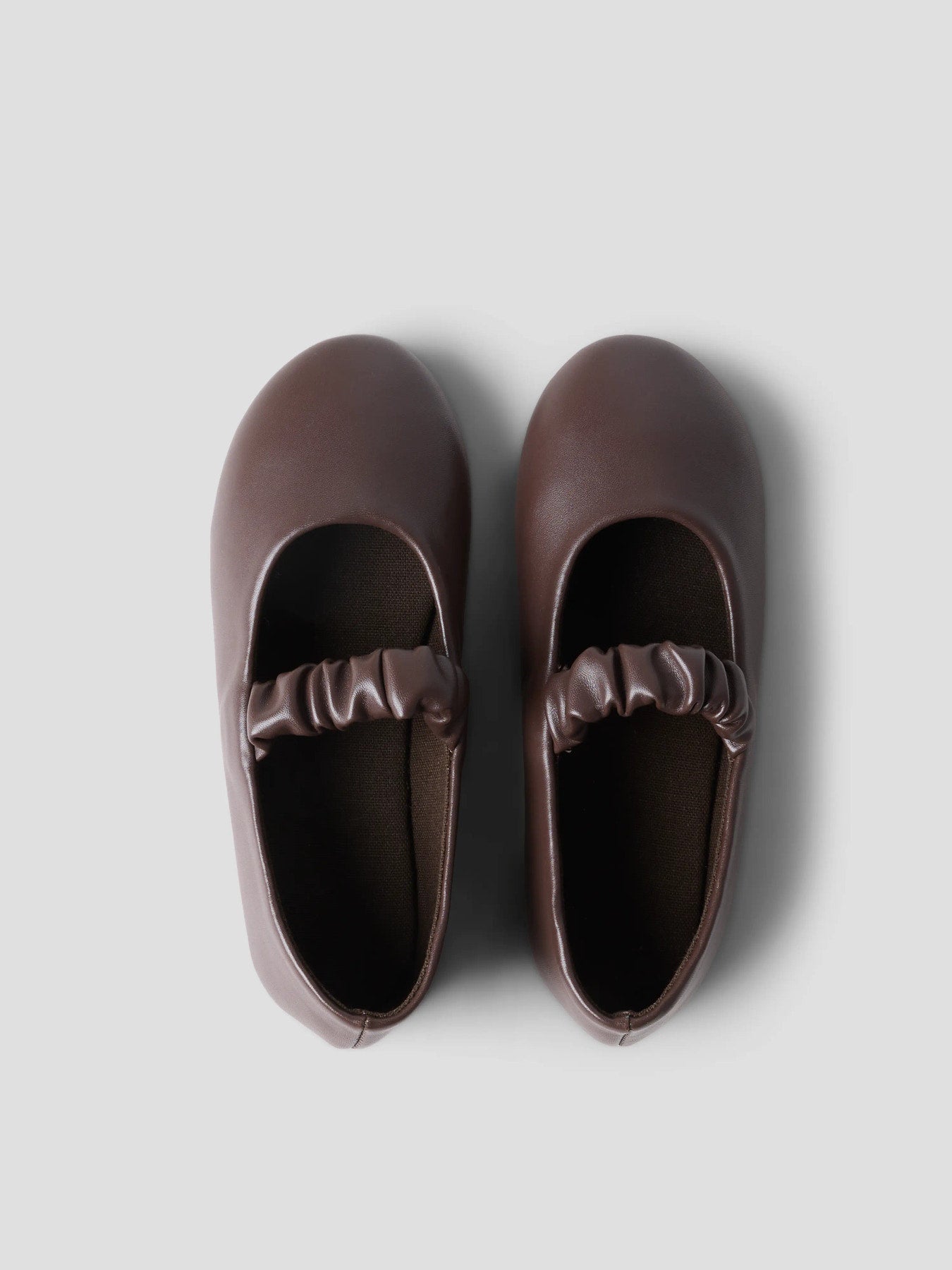 Name It Nila bruna ballerinaskor för flicka Chocolate Brown – 13265085