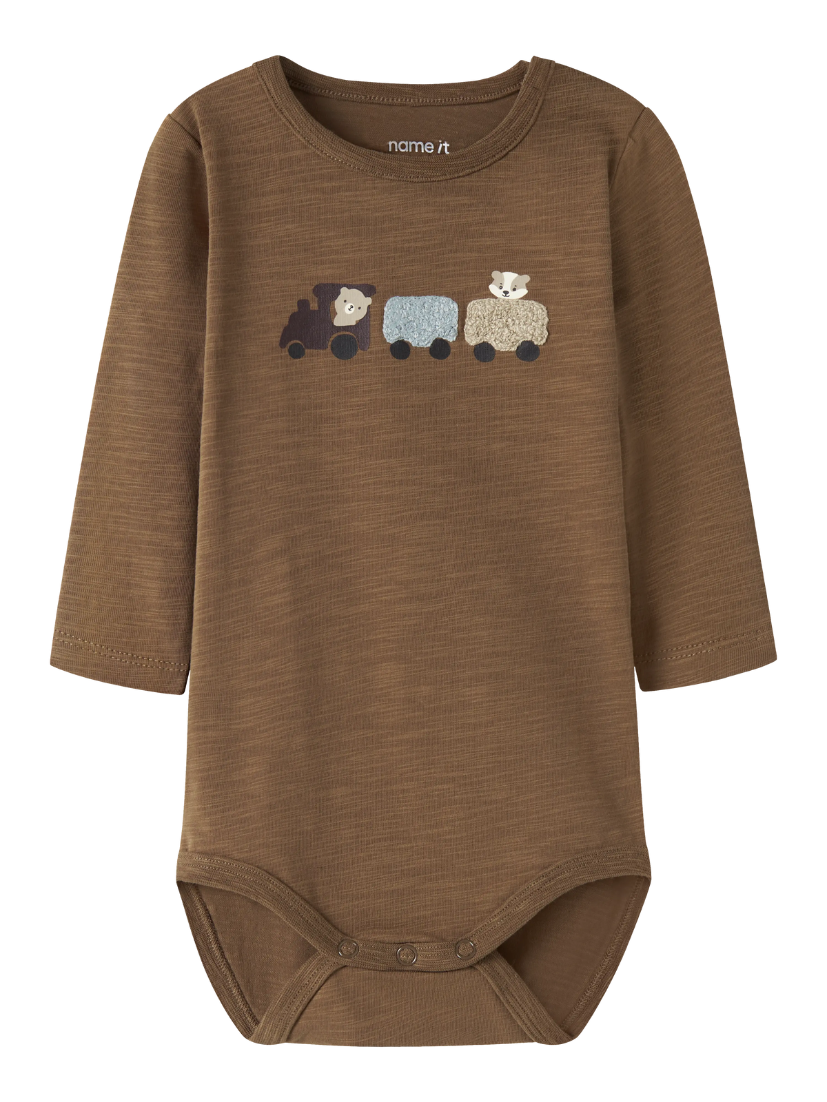 Rotram baby pojke Sepia body & omlottbody