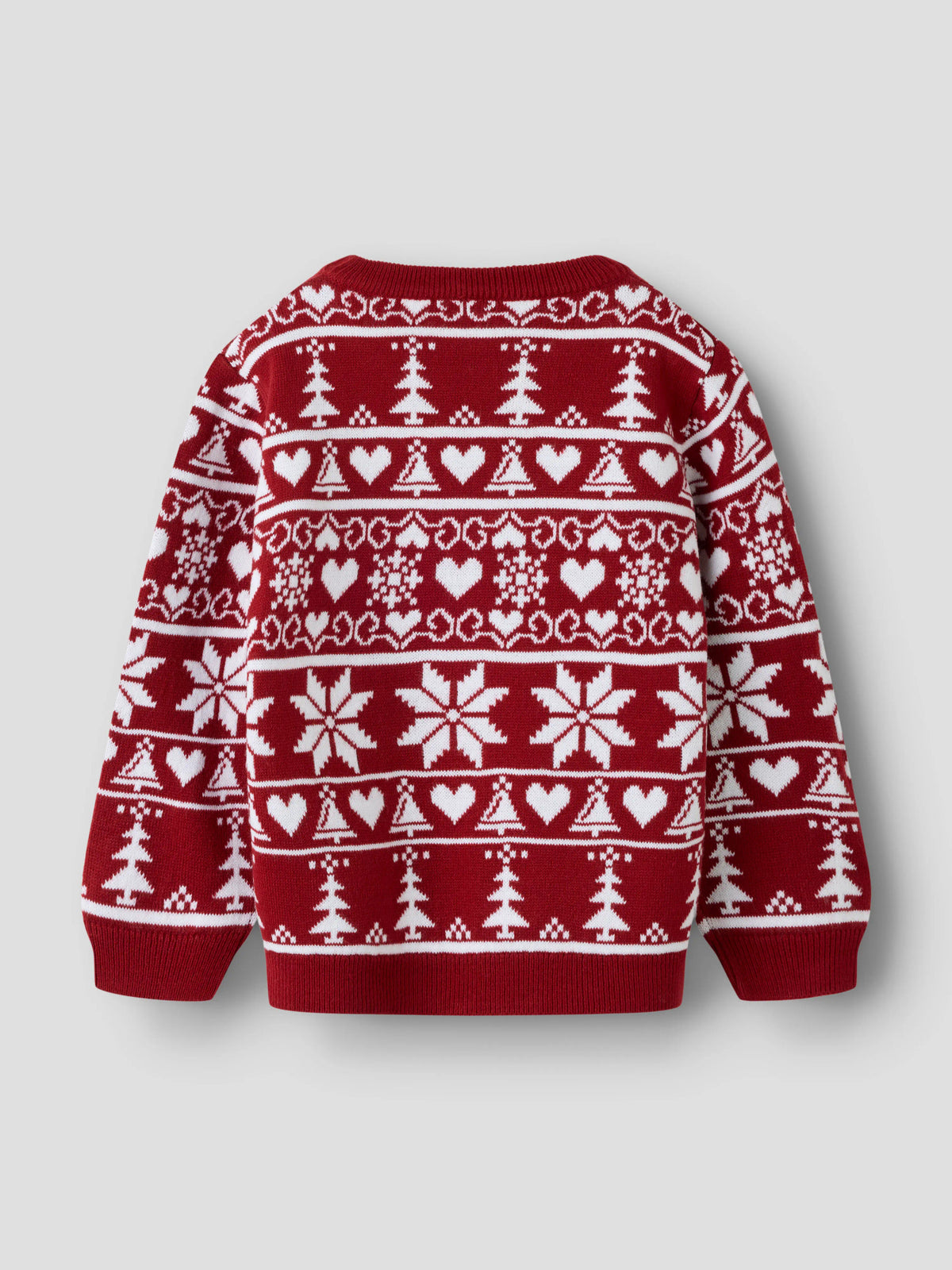 Name It Rismas stickad jultröja barn unisex med julmotiv