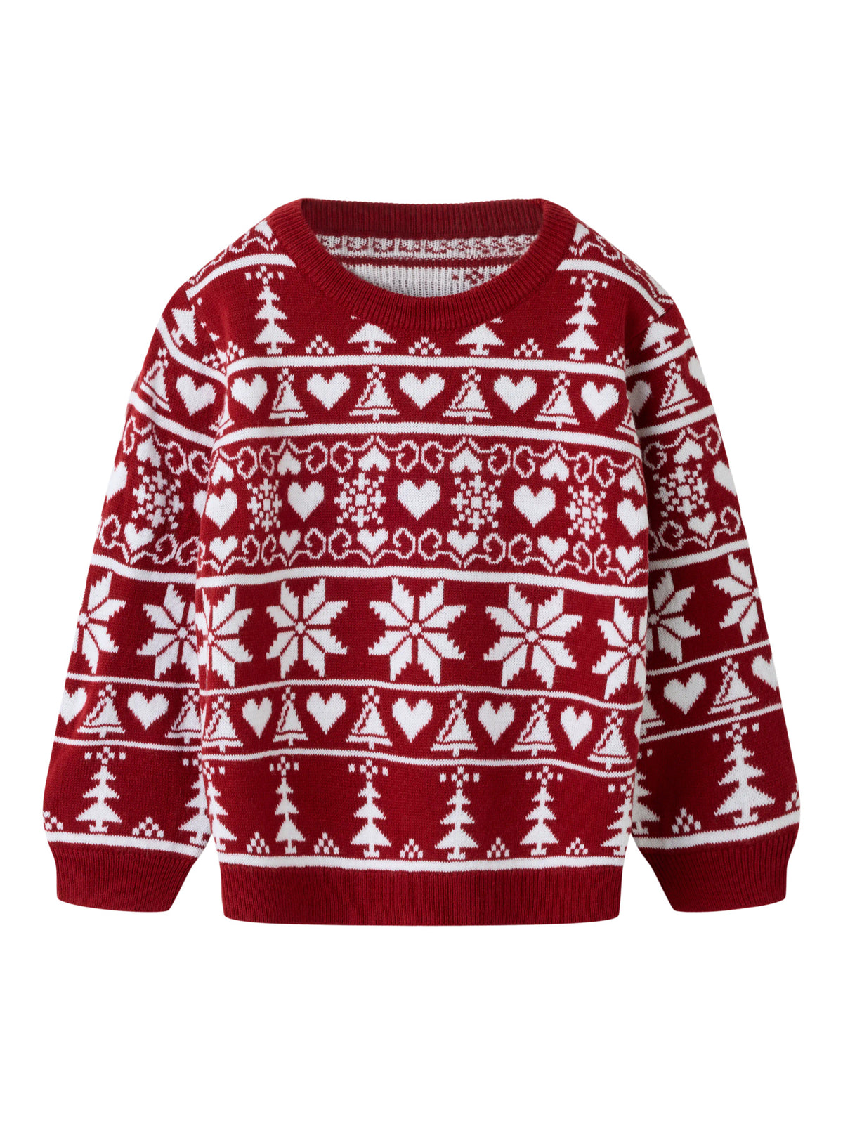 Name It Rismas stickad jultröja barn unisex med julmotiv