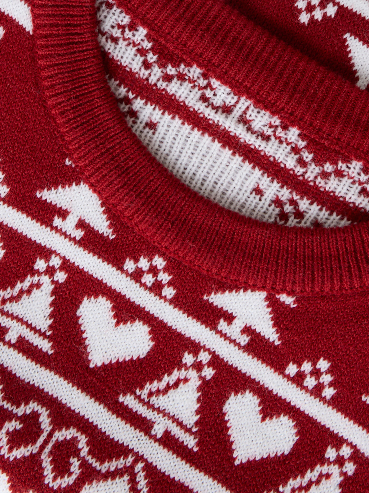 Name It Rismas stickad jultröja barn unisex med julmotiv
