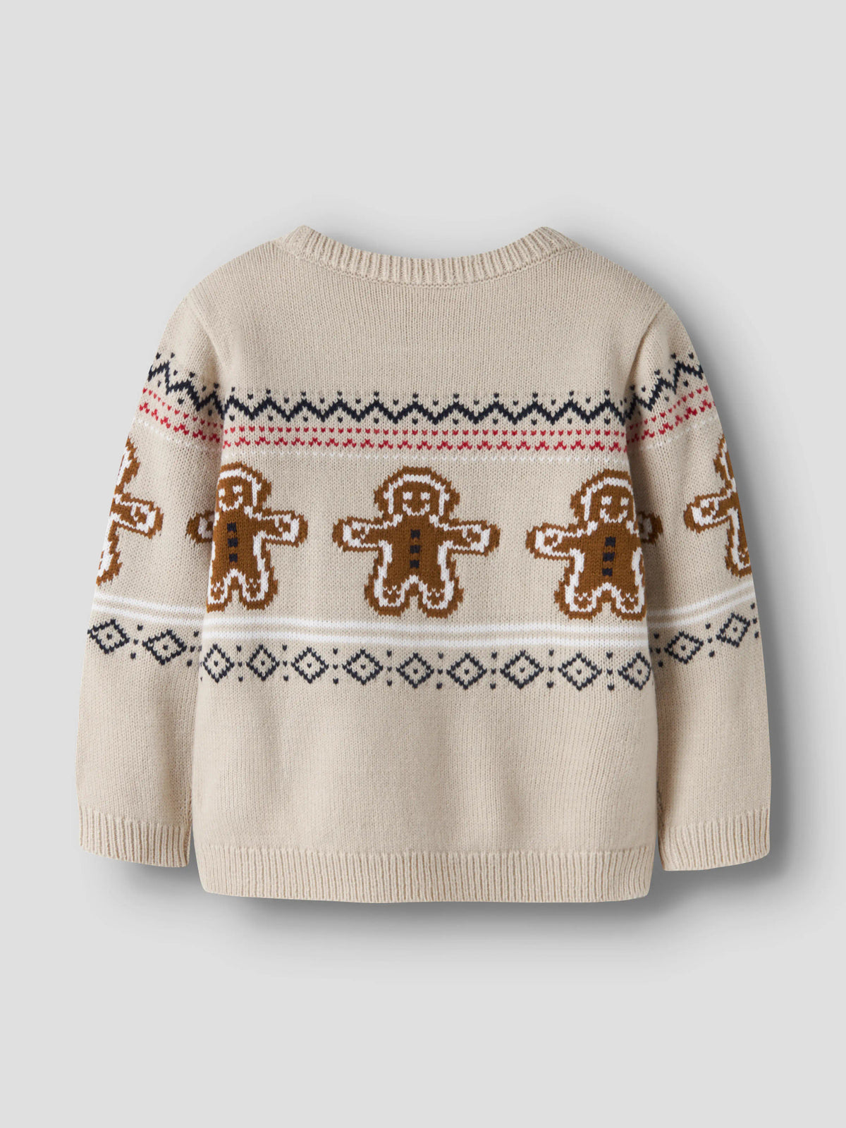 Name It Rismas stickad jultröja barn unisex med julmotiv
