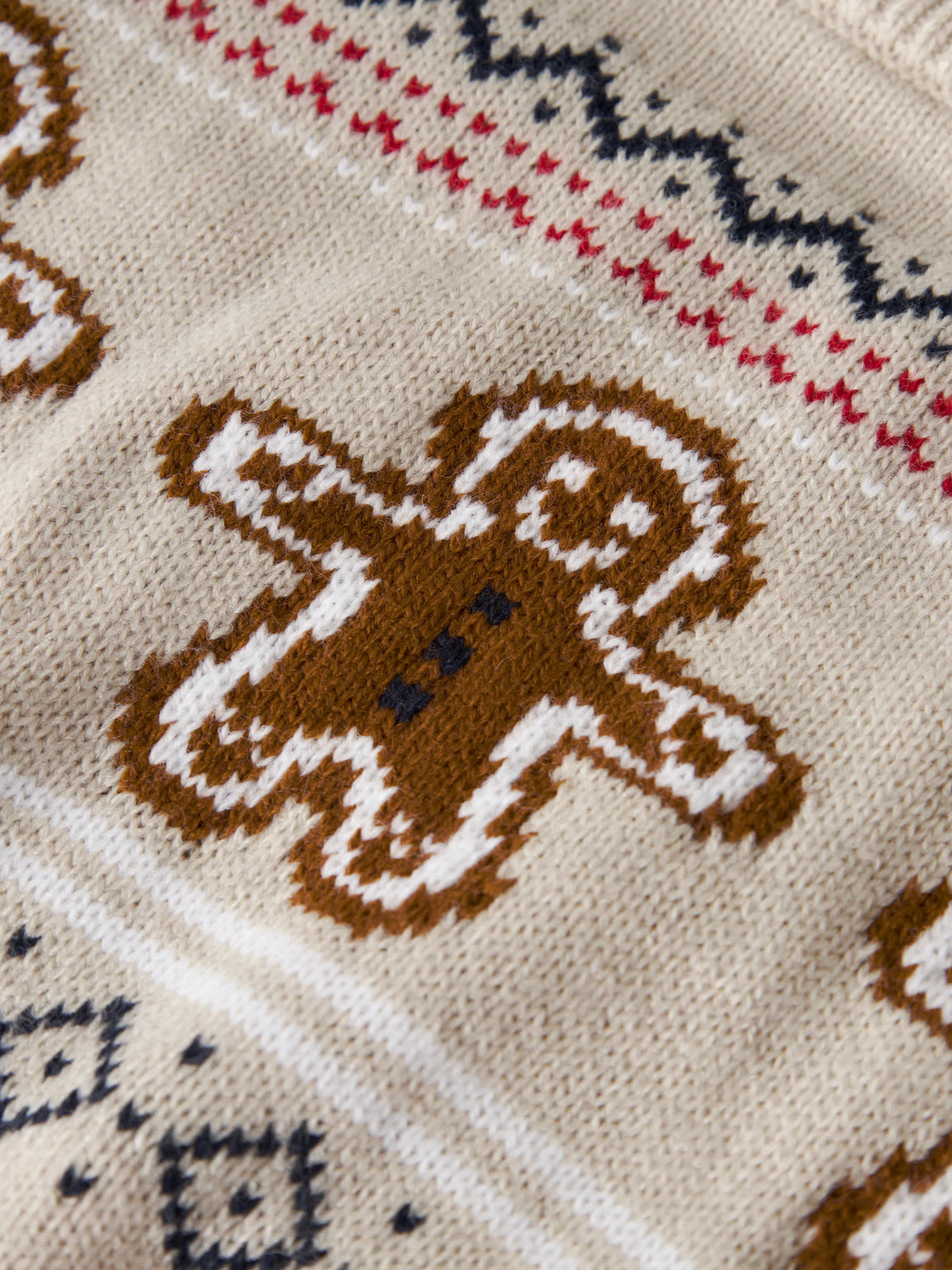 Name It Rismas stickad jultröja barn unisex med julmotiv