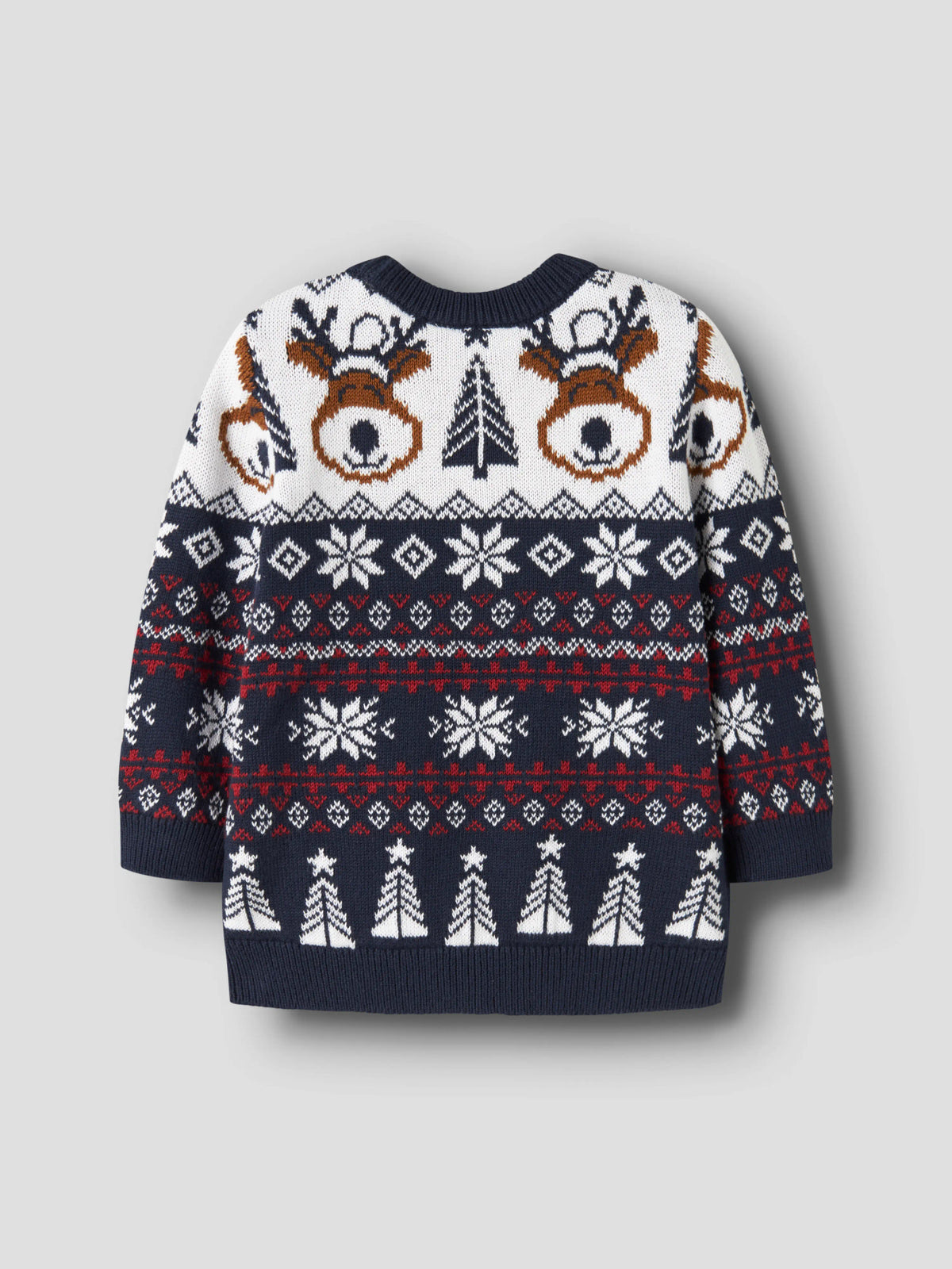 Name It Rismas stickad jultröja barn unisex med julmotiv