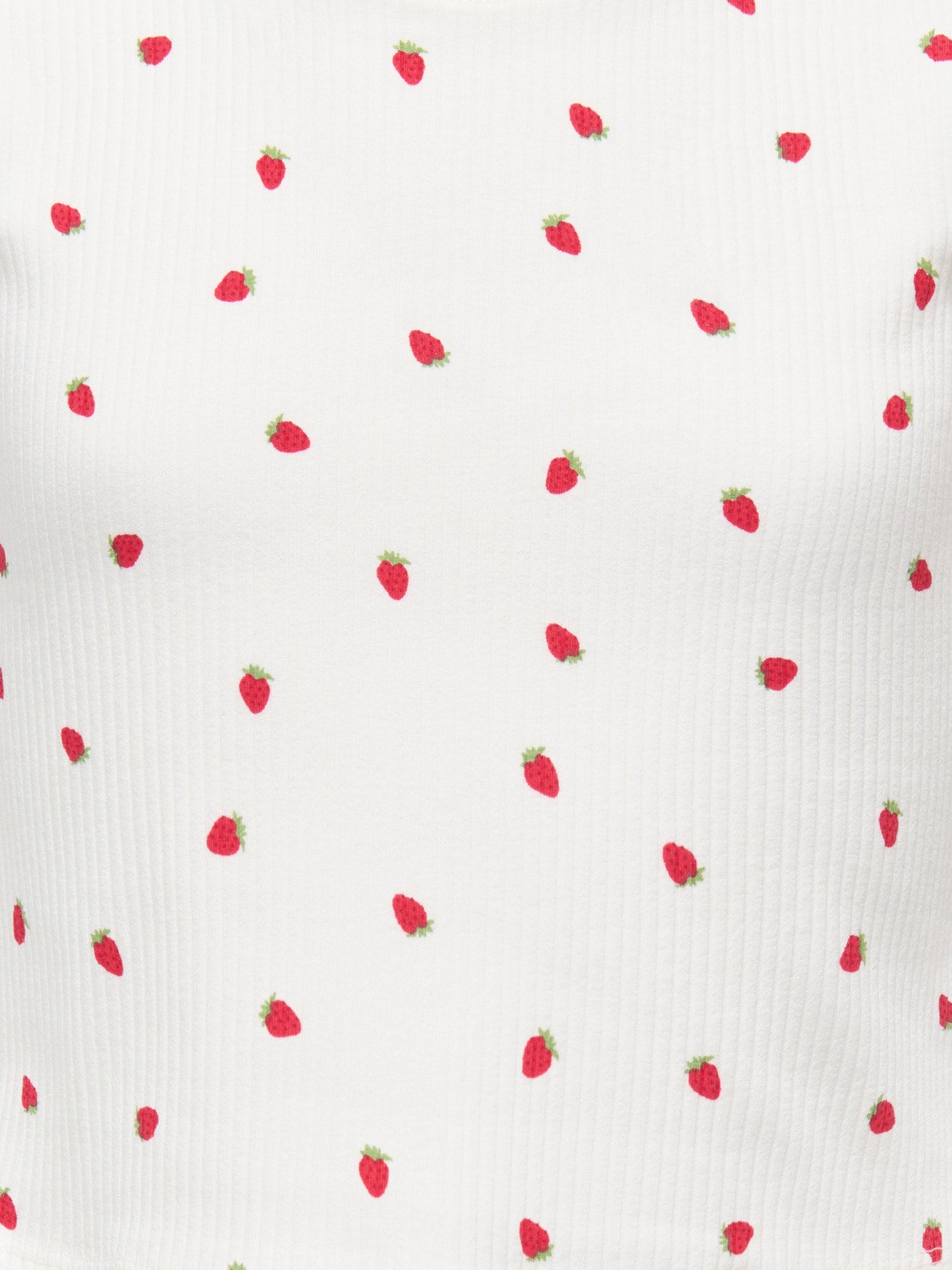 Söt jordgubbe t-shirt till flicka. Kort topp till tjej, ungdomskläder från Only kids, ekologiska barnkläder till flicka. Vit och röd kortärmad magtröja.
KOGBELLA LIFE SHORT AOP S/S TOP JRS NOOS
15346421