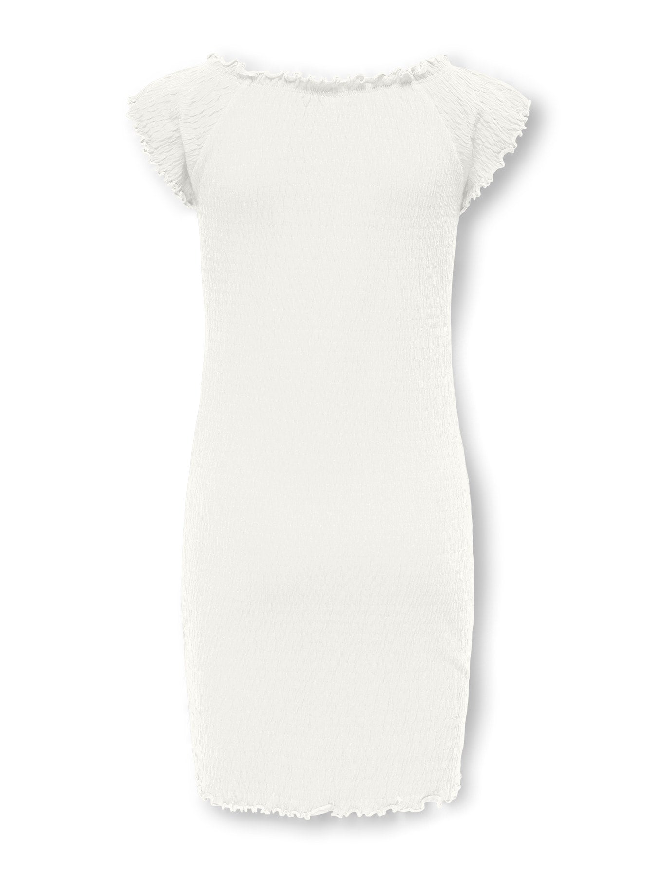Vit kortärmad klänning till flicka. Kort krinklad klänning till ungdom tjej från Only Kids.
KOGJOJO LIFE SS DRESS JRS
15368509