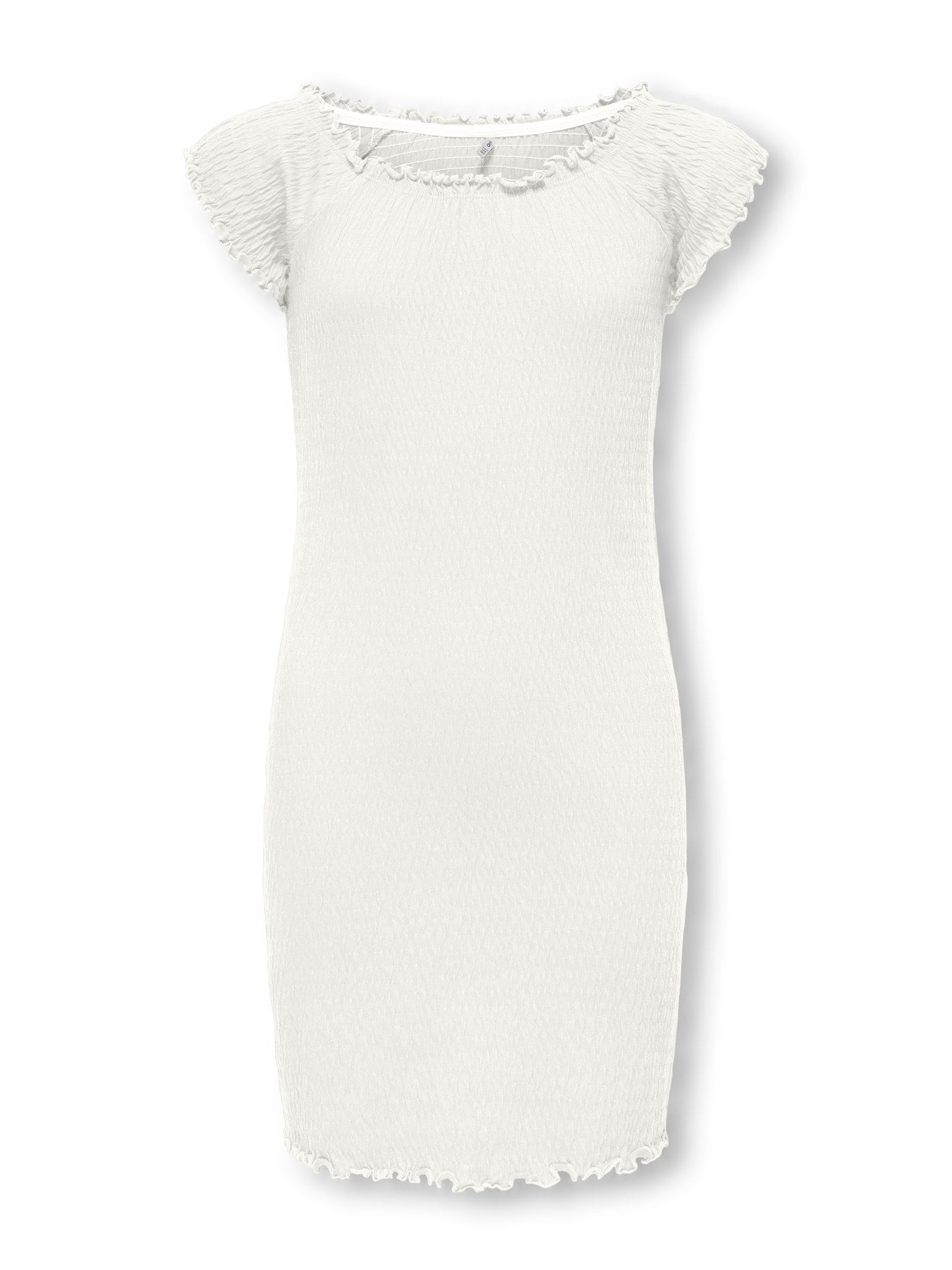 Vit kortärmad klänning till flicka. Kort krinklad klänning till ungdom tjej från Only Kids.
KOGJOJO LIFE SS DRESS JRS
15368509