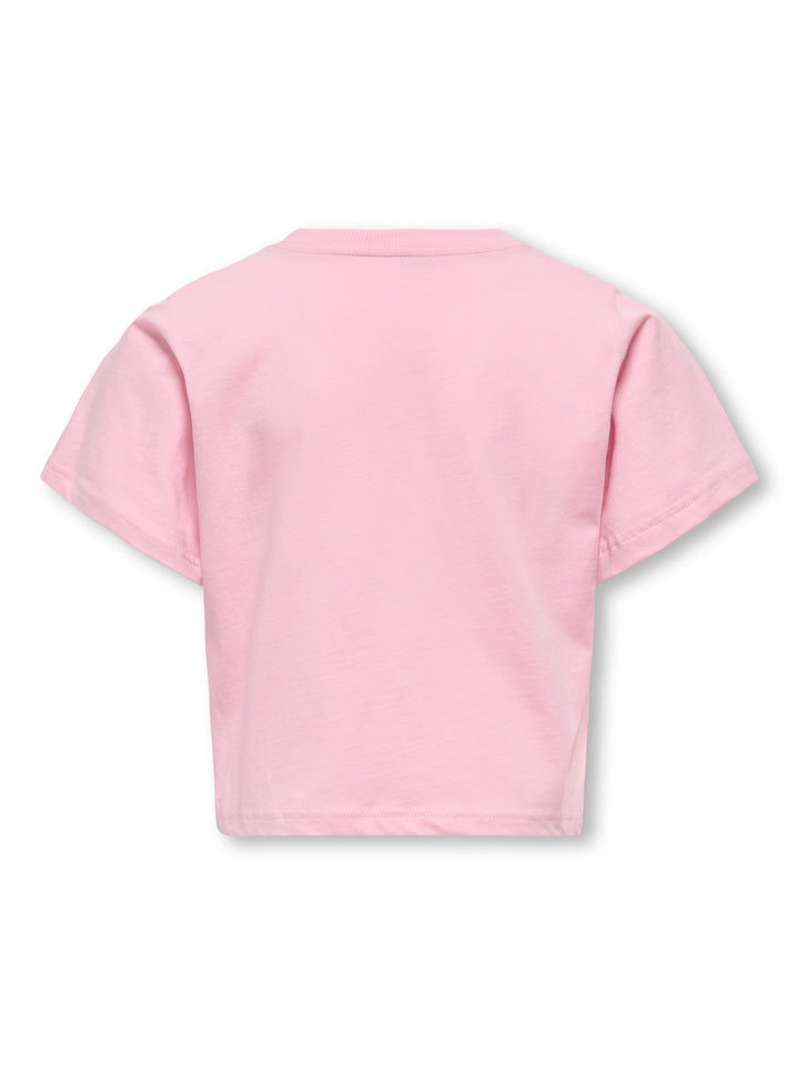 Rosa kortärmad t-shirt till flicka. Only barn tröja, rosa med rött hjärta. T-shirt, topp i enfärgat rosa till tjej, short topp.
KOGLIVINA S/S O-NECK SOLID TOP JRS
15370019