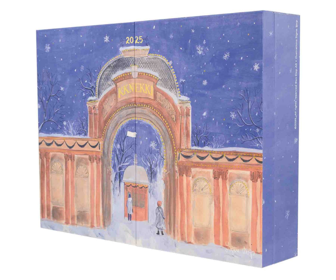 Kknekki adventkalender, julkalender med hårsnoddar i. 2025 års finaste kalender till flicka tjej. Vacker julklapp, överraskningar varje dag