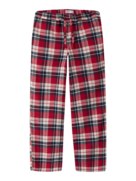 Röd rutig flanell pyjamas byxor till flicka och pojke. Snygg pyjamas byxa till tjej och kille barn och ungdom kläder från Name it.
NKMRAUL PANT BOX
13249329
