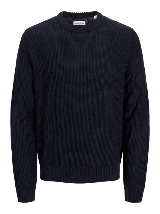 Snygg slät stickad tröja till kille. Långärmad stickadtröja till ungdom från Jack & Jones.
JJROY KNIT CREW NECK AW25 JNR
12279284