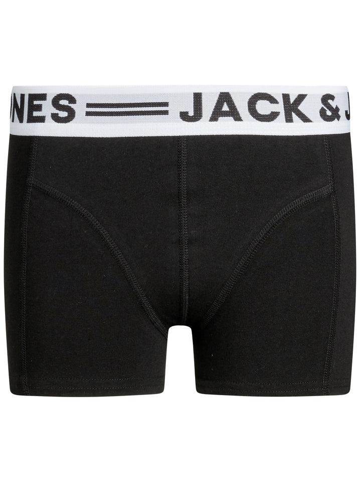 3-pack kalsonger från Jack & Jones i svart, vitt och grått. Boxerhorts till ungdom kille från Jack&Jones.
SENSE TRUNKS 3-PACK NOOS JNR
12149293