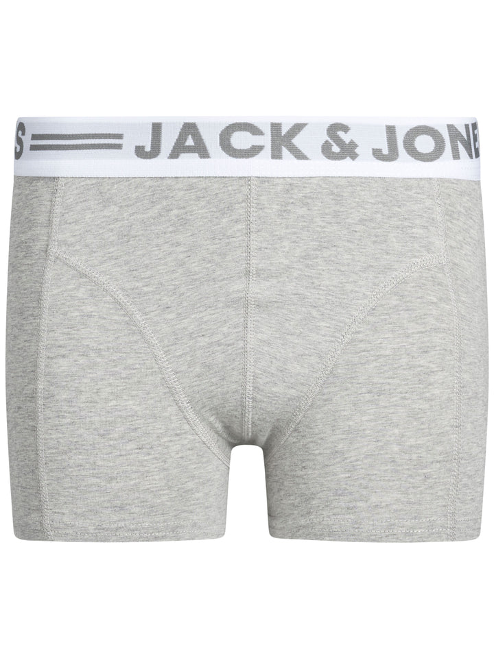 3-pack kalsonger från Jack & Jones i svart, vitt och grått. Boxerhorts till ungdom kille från Jack&Jones.
SENSE TRUNKS 3-PACK NOOS JNR
12149293