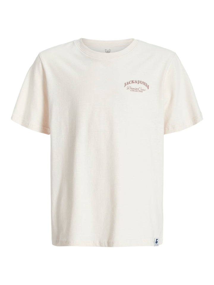 Natur vit t-shirt till kille från Jack & Jones. Ungdoms tröja till pojke med backprint i kontrastfärg.
JJEBRANDES BACKP RELAXED TEE SS SN JNR
12269310