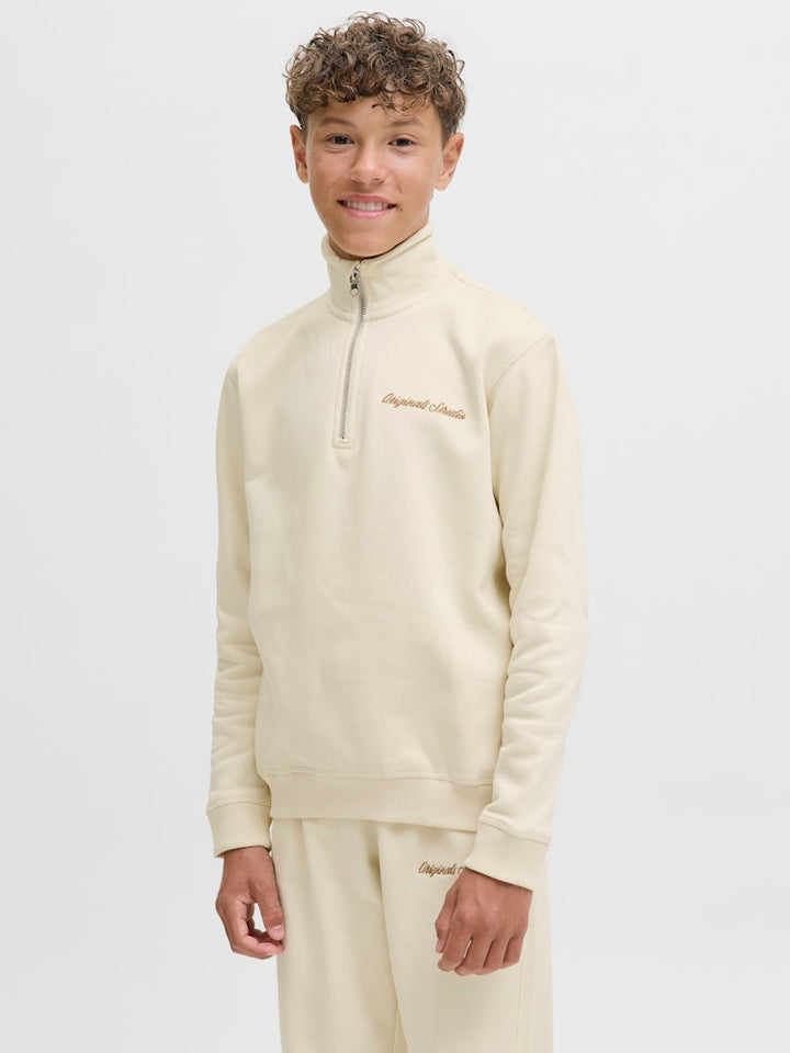 Natur cream vit zip tröja i sweat från Jack & Jones till ungdom kille. Ungdomskläder, Norrebro
JORNORREBRO EMB SWEAT HIGH NECK JNR
12284067