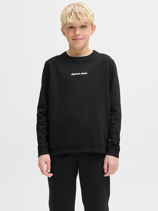 Svart rundhalsad crew neck sweat tröja från Jack & Jones till kille. Ungdomskläder, stilren.
JORNORREBRO EMB SWEAT CREW NOOS JNR
12284064