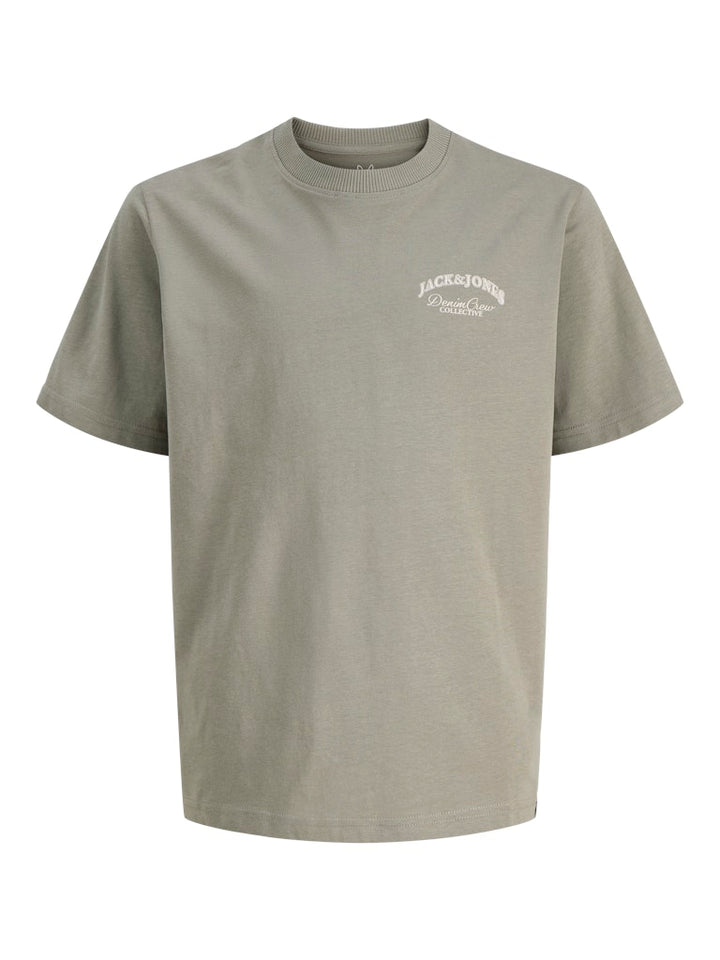 Grön t-shirt till kille från Jack & Jones. Ungdoms tröja till pojke med backprint i kontrastfärg.
JJEBRANDES BACKP RELAXED TEE SS SN JNR
12269310