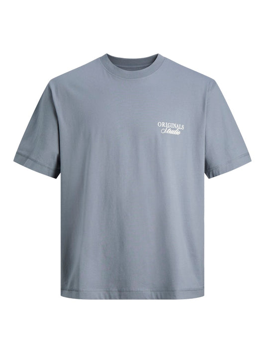 Ljus blå grå t-shirt från Jack & Jones till ungdom kille. Snygg stilren tröja med backprint till pojke, barn och ungdom.
JORNORREBRO TYPO TEE SS CREW NECK SN JNR
12284057