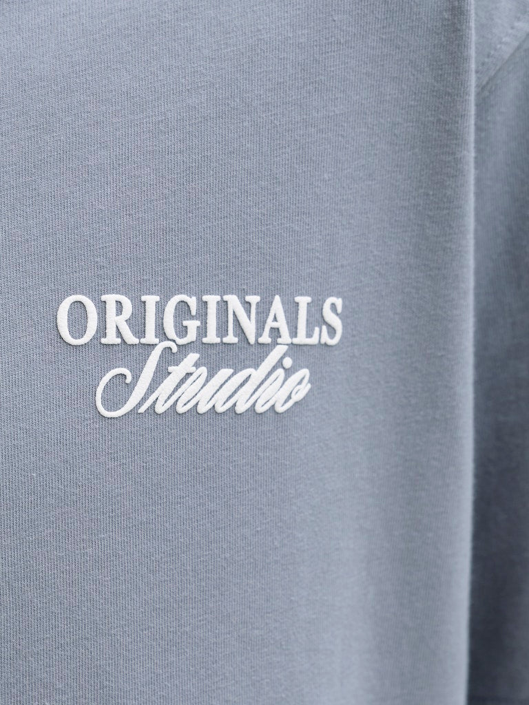 Ljus blå grå t-shirt från Jack & Jones till ungdom kille. Snygg stilren tröja med backprint till pojke, barn och ungdom.
JORNORREBRO TYPO TEE SS CREW NECK SN JNR
12284057