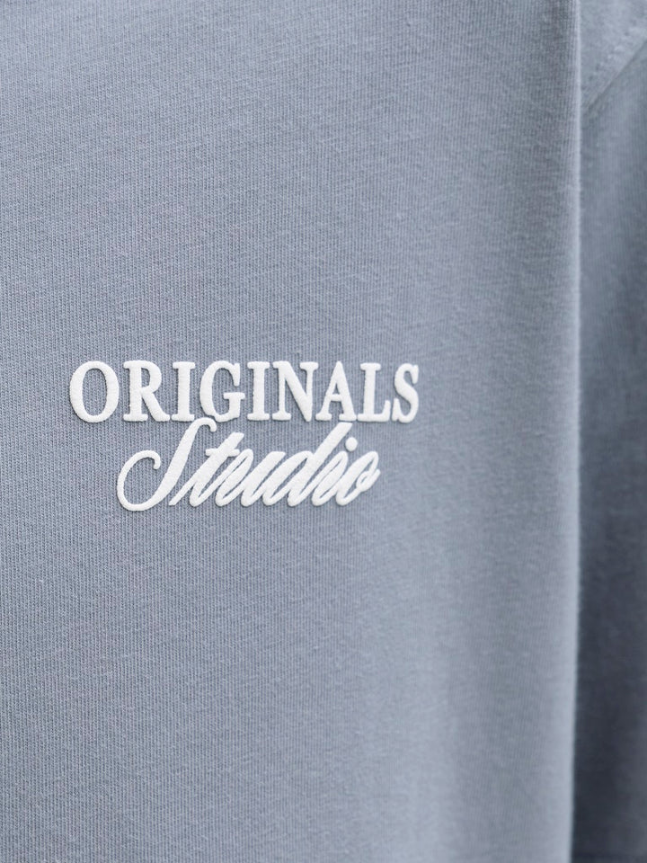 Ljus blå grå t-shirt från Jack & Jones till ungdom kille. Snygg stilren tröja med backprint till pojke, barn och ungdom.
JORNORREBRO TYPO TEE SS CREW NECK SN JNR
12284057