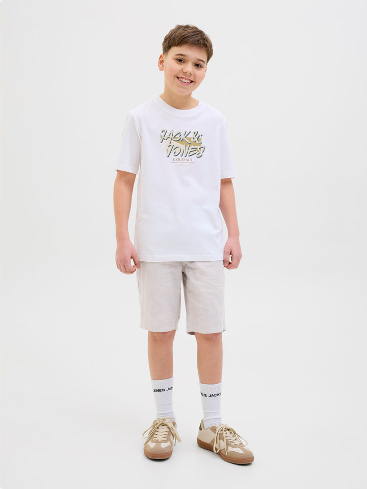 Beige linne shorts till kille från jack & Jones. Linneshorts till pojke i ljus beige.
JPSTJAIDEN SUMMER LB JOGGER SHORT SN JNR
12258277