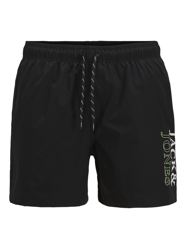 Svarta badshorts till ungdom kille. Badkläder från Jack&Jones junior. 
JPSTMAUI JJSWIM DOUBLE LOGO AKM SN JNR
12273841
