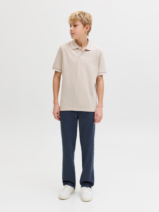 Blå stilren snygg byxa till kille. Dressade ekologiska byxor till pojke från Jack and Jones Kids Junior.
JPSTKANE FURY PANTSNOOS JNR
12297922