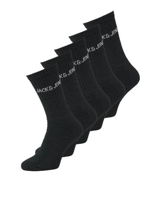 Svarta tennis strumpor till pojke. 5 - pack sport strumpor till kille, barn och ungdom.
JACREGEN TENNIS SOCK 5 PACK JNR NOOS
12266889