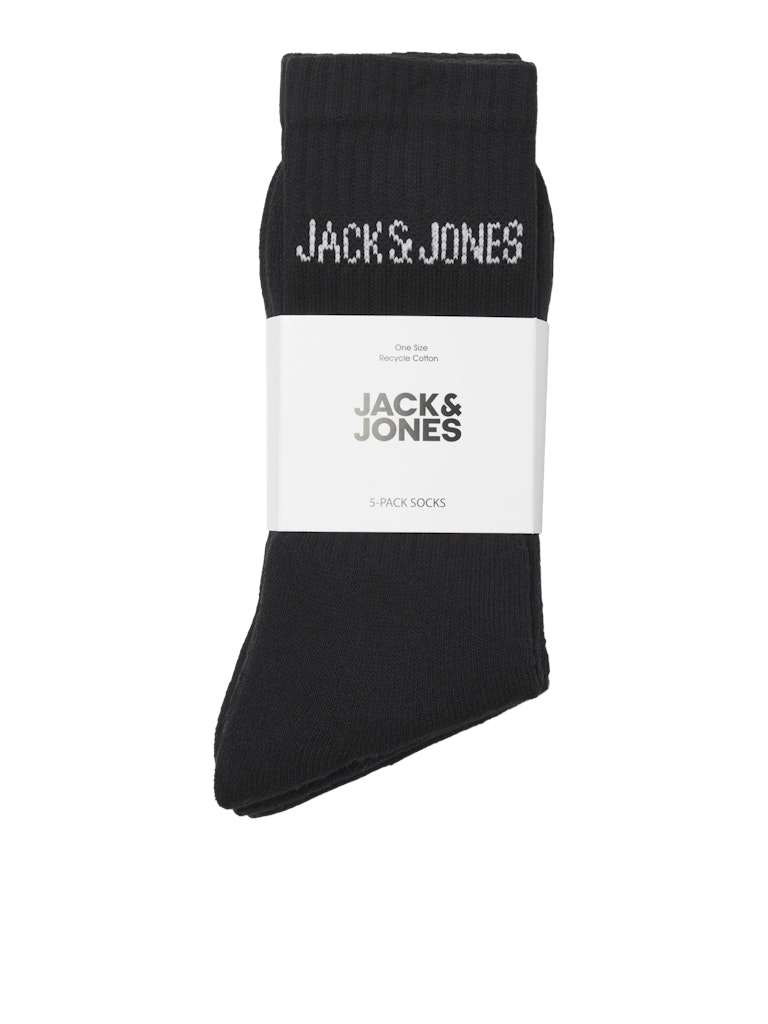 Svarta tennis strumpor till pojke. 5 - pack sport strumpor till kille, barn och ungdom.
JACREGEN TENNIS SOCK 5 PACK JNR NOOS
12266889