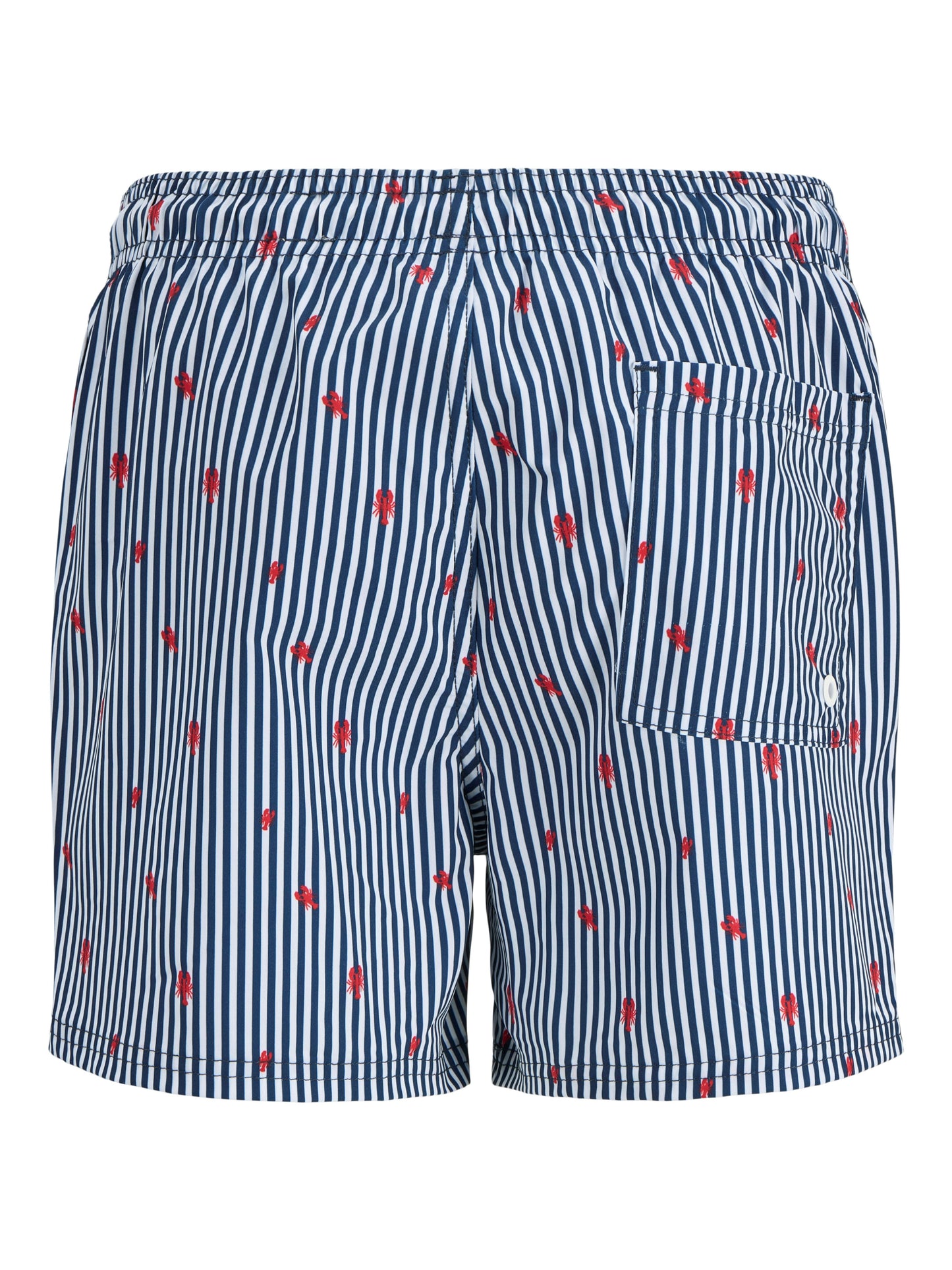 Randiga badshorts till kille från Jack & Jones. Blå vita shorts badkläder till ungdom.
JPSTMAUI JJSWIM MINI STRIPE AKM JNR
12273846