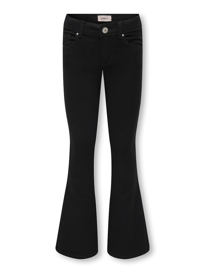 Svarta tjej jeans flared utsvängd modell. Stretch jeans från Kids Only Girls
KOGROYAL LIFE REG FLARED PIM600 NOOS
15297579