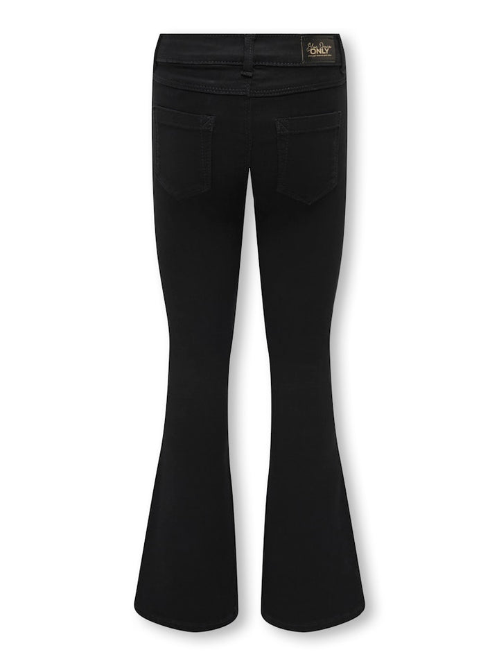 Svarta tjej jeans flared utsvängd modell. Stretch jeans från Kids Only Girls
KOGROYAL LIFE REG FLARED PIM600 NOOS
15297579