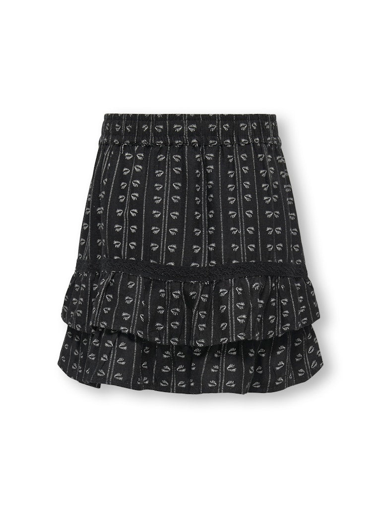 Svart shorts kjol i linnetyg till flicka. Barn, ungdom kjol till tjej från Only Kids Girl.
KOGBOLETTA SKORT WVN
15351866
